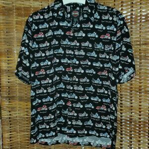 Harley Davidson Motorcycle Aloha Shirt M